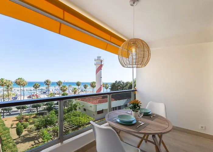 דירה Junto Al Faro .marbella Centro.vistas Mar Y El Puerto. מארבלה
